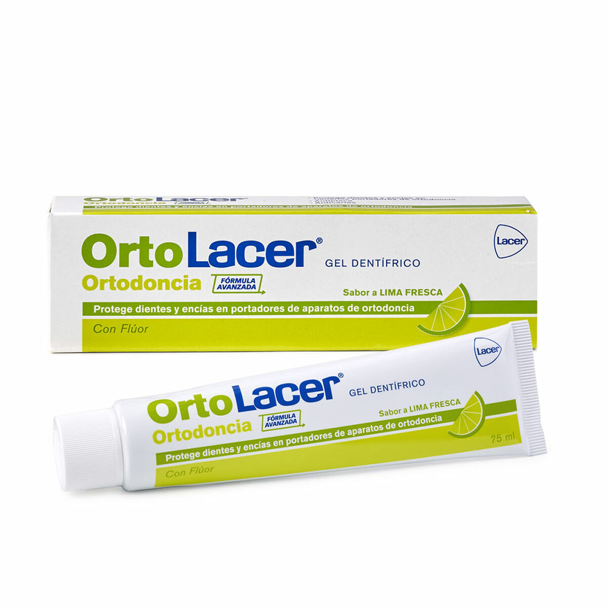 Toothpaste Lacer Ortolacer 75 ml Lime